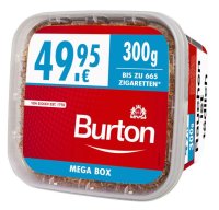 Burton Red Volumentabak / Zigarettentabak XXXl Eimer 300g