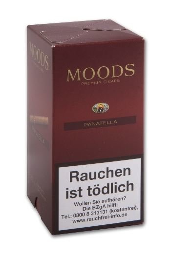 2 x 20 Dannemann Moods Panatella Tubos Zigarren