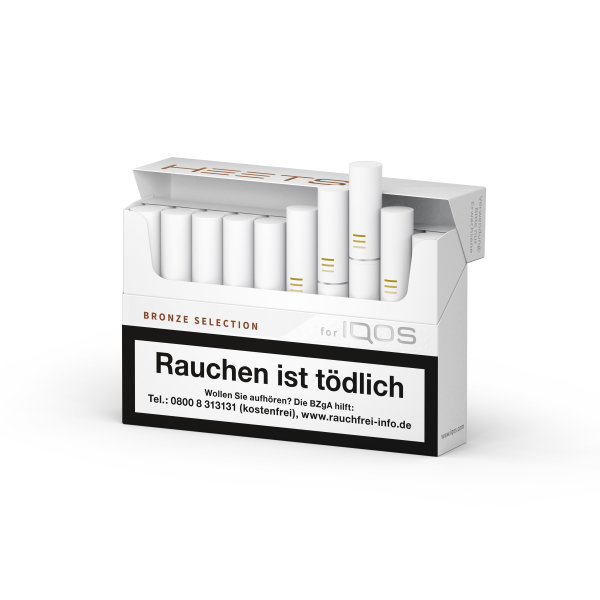 Heets von IQOS Bronze Tabak Sticks - Inhalt 20 Stück = 1 Packung, 7,00 €