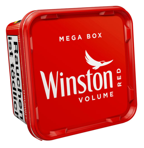Winston Red Tabak / Volumentabak Mega Box 125 g