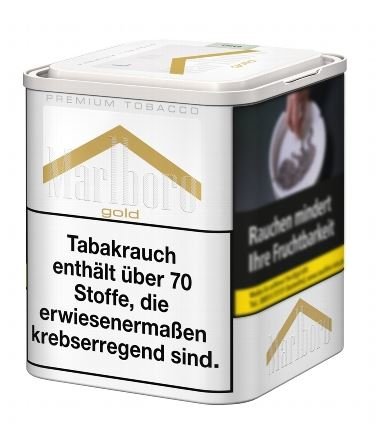 3 x Marlboro Premium Tobacco Gold Zigarettentabak Dose á 70 g.