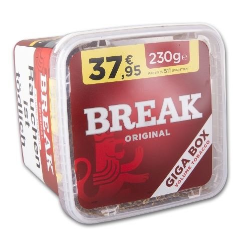 2x 215g Break Original Volumentabak Eimer