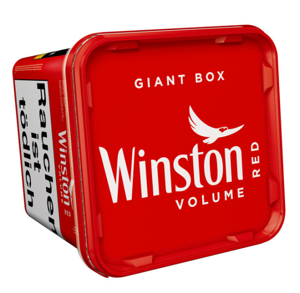 2x Winston Red Giga Box & 1000 Winston Filterhülsen