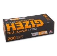 GIZEH Extra Filterhülsen  200 Stück Packung