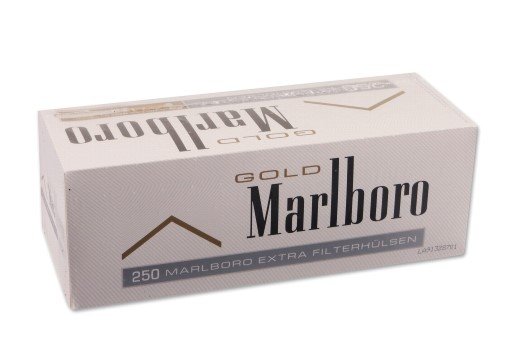Marlboro Extra Gold Hülsen  250 Stück Packung