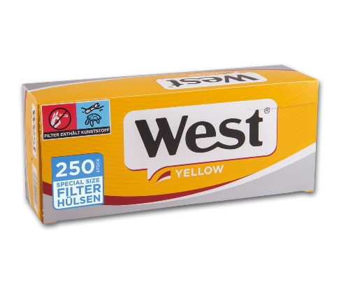 WEST Hülsen Special Yellow (Silver)  250 Stück Packung