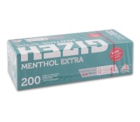 GIZEH Menthol Extra Hülsen 200 Stück Packung