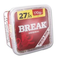 4x Break Rot 150g Eimer mit 2000 Break Filterhülsen