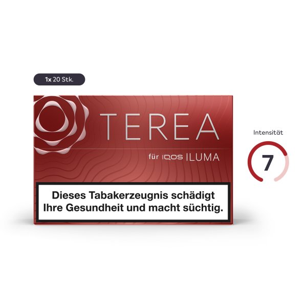 Terea von IQOS Sienna Tabak Sticks  Inhalt 20 Stück = 1 Packung